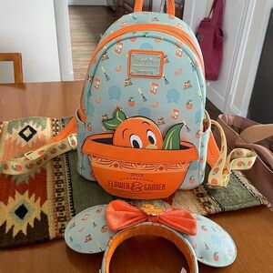 Disney Epcot Loungefly Backpack flower & garden festival 2024 + Ears